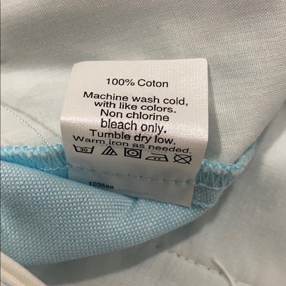 NWT J. Crew City Fit Shorts (Blue) - Picture 5 of 5